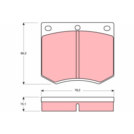 Plaquettes De Frein Avant Pour Ford AC Hyundai Morgan 1576822 GBP216 58103-31000