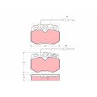 Plaquettes De Frein Avant Pour Citroën ZX 95659353