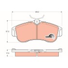 Plaquettes De Frein Avant Pour Nissan Almera II Hatchback Primera Traveller