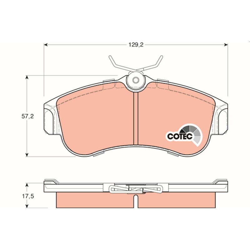 Plaquettes De Frein Avant Pour Nissan Almera II Hatchback Primera Traveller