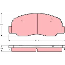 Plaquettes De Frein Avant Pour Bertone Daihatsu Mazda 04491-60020 UA01-49-280