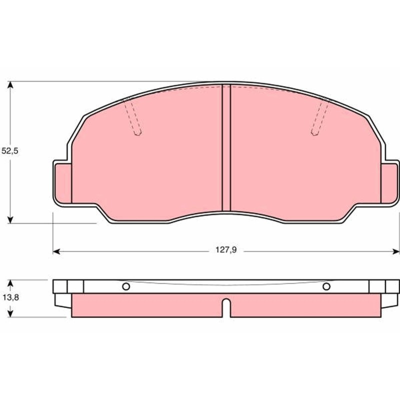 Plaquettes De Frein Avant Pour Bertone Daihatsu Mazda 04491-60020 UA01-49-280