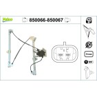 Mécanisme Lève-Vitre Avant Gauche Pour Citroën Xsara 9221-H4 9221G4 9221H4