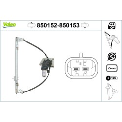 Mécanisme Lève-Vitre Avant Gauche Pour Fiat Palio Strada Pick-up 46446617