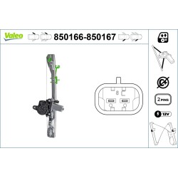 Mécanisme Lève-Vitre Avant Gauche Pour Fiat Punto 46536312 51764550
