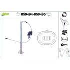 Mécanisme Lève-Vitre Avant Gauche Pour Renault Opel Nissan Iveco 7700352494