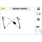 Mécanisme Lève-Vitre Avant Gauche Pour VW New Beetle 1C0837655C