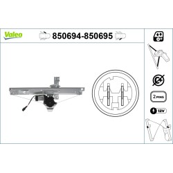 Mécanisme Lève-Vitre Avant Gauche Pour Peugeot 207 9221-FT 9221-X1 9221FT