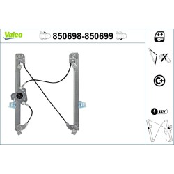 Mécanisme Lève-Vitre Avant Gauche Pour Renault Megane II 8200325136 8201010926