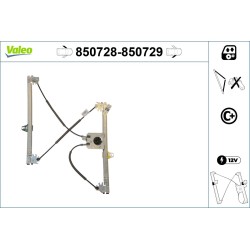 Mécanisme Lève-Vitre Avant Gauche Pour Citroën Xsara 1619993580 9221-L1