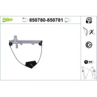 Mécanisme Lève-Vitre Arrière Gauche Pour Peugeot 407 9223-85 922385