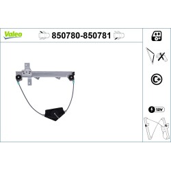 Mécanisme Lève-Vitre Arrière Gauche Pour Peugeot 407 9223-85 922385