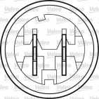Mécanisme Lève-Vitre Avant Gauche Pour Renault Clio III 8200297443 8200826167