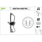 Mécanisme Lève-Vitre Arrière Gauche Pour Renault Clio III 8200291151