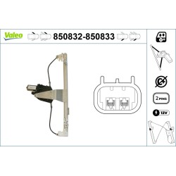 Mécanisme Lève-Vitre Avant Gauche Pour Fiat Doblo 51830870