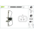 Mécanisme Lève-Vitre Avant Gauche Pour Renault Duster Sandero Dacia Duster