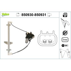 Mécanisme Lève-Vitre Avant Gauche Pour Chevrolet Matiz 96601484 96601565