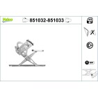 Mécanisme Lève-Vitre Avant Gauche Pour Renault Megane II III 807210002R