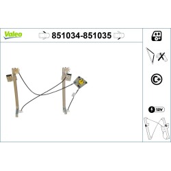 Mécanisme Lève-Vitre Avant Gauche Pour Seat Ibiza IV 6J3837461