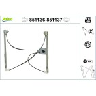 Mécanisme Lève-Vitre Avant Gauche Pour Renault Espace IV 8200017893 8200017903