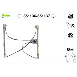 Mécanisme Lève-Vitre Avant Gauche Pour Renault Espace IV 8200017893 8200017903