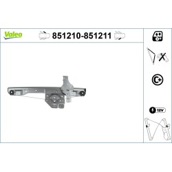 Mécanisme Lève-Vitre Avant Gauche Pour Peugeot 208 II 2008 I 9673153280