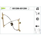 Mécanisme Lève-Vitre Avant Gauche Pour VW EOS 1Q0837461D 1Q0837461E 1Q0837461F