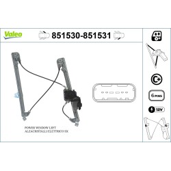 Mécanisme Lève-Vitre Avant Gauche Pour Renault Megane II 7701378240 8200325136