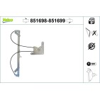 Mécanisme Lève-Vitre Avant Gauche Pour Renault Opel Movano B Nissan 807210008R