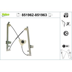 Mécanisme Lève-Vitre Avant Gauche Pour Nissan Qashqai +2 I 80771-JD000