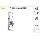 Mécanisme Lève-Vitre Avant Droit Pour Fiat Tipo 51983946 52050176 52072856