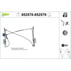 Mécanisme Lève-Vitre Avant Gauche Pour Mini Mini Clubman Clubvan 2756083