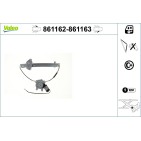Mécanisme Lève-Vitre Avant Gauche Pour Toyota Land Cruiser Prado Lexus GX