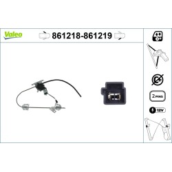 Mécanisme Lève-Vitre Avant Gauche Pour Jeep Cherokee Comanche 5523-5647