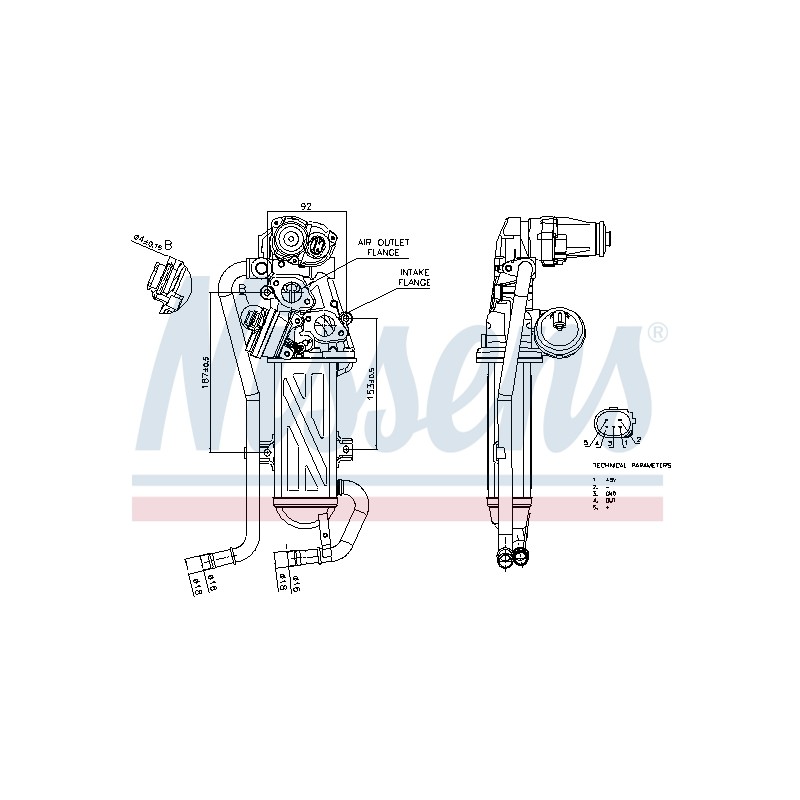 Vanne EGR Pour VW Audi Seat Skoda 03P131512D 03L131512AS 03L131512BK 03P131512E