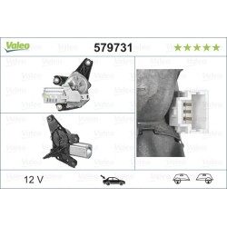 Moteur D'Essuie Glace Arrière Pour Renault Opel Nissan Vauxhall 77003-11590