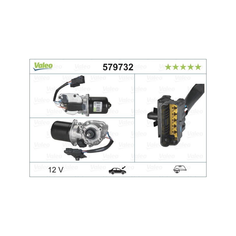 Moteur D'Essuie Glace Avant Pour Renault Opel Nissan 28810-00QAB 4408625 4414681