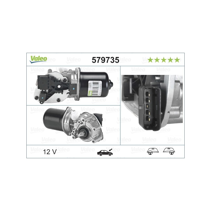 Moteur D'Essuie Glace Avant Pour Renault Grand Scénic II 7701056003