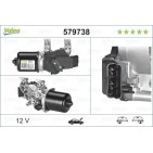 Moteur D'Essuie Glace Avant Pour Renault Clio II III 7701061590