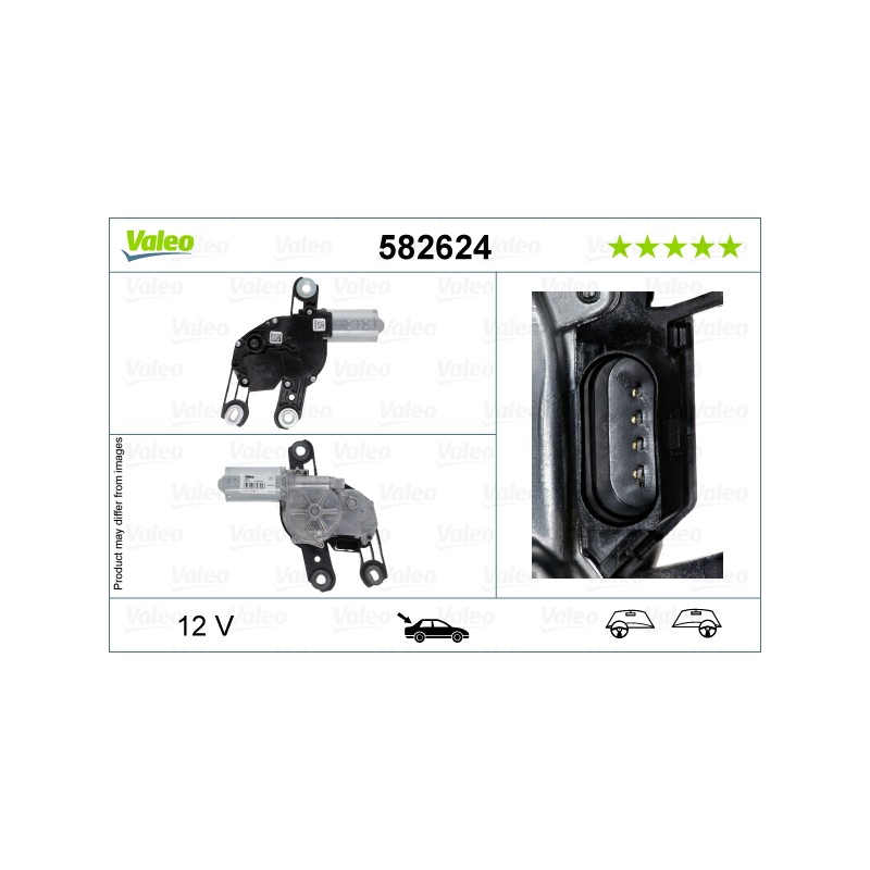 Moteur D'Essuie Glace Arrière Pour VW Seat Skoda Cupra 1S6955711A 5G0955711C
