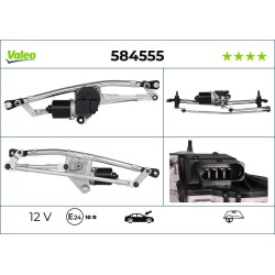 Moteur D'Essuie Glace Avant Pour Peugeot Bipper Fiat Fiorino Qubo