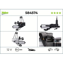 Moteur D'Essuie Glace Arrière Pour Peugeot Partner Citroën Berlingo 6405-N4