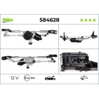 Moteur D'Essuie Glace Avant Pour Renault Megane III 288000001R 288000007R