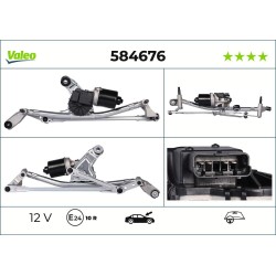 Moteur D'Essuie Glace Avant Pour Renault Megane II 288001683R
