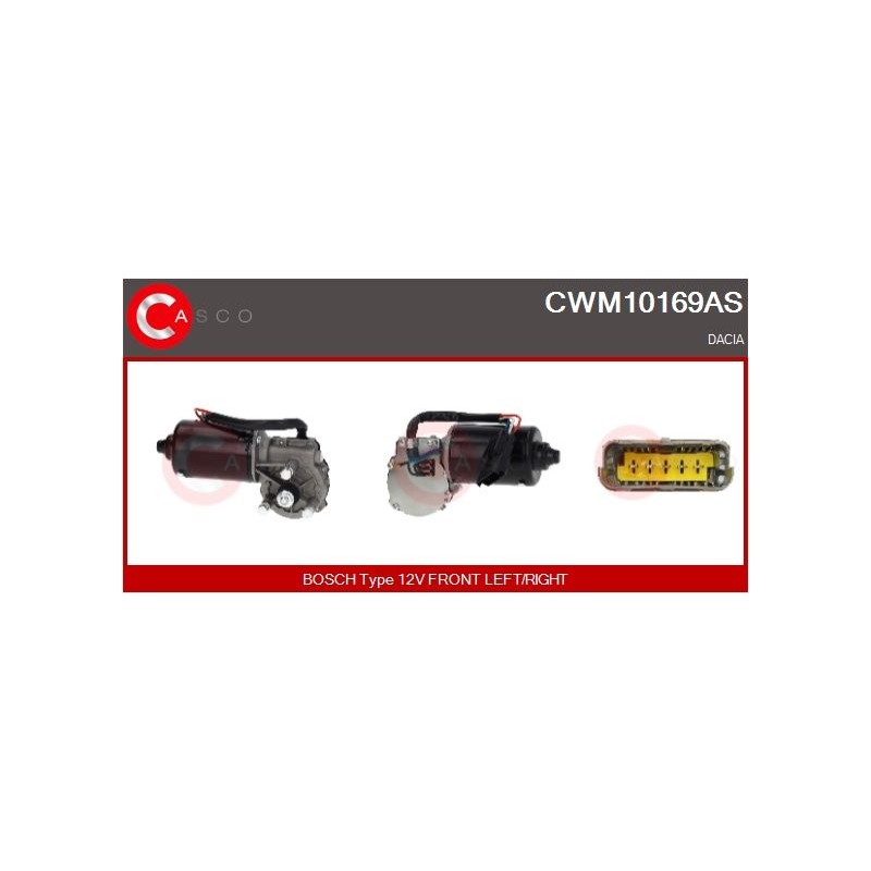Moteur D'Essuie Glace Avant Pour Dacia Duster Logan MCV II Pick-up 8200619512