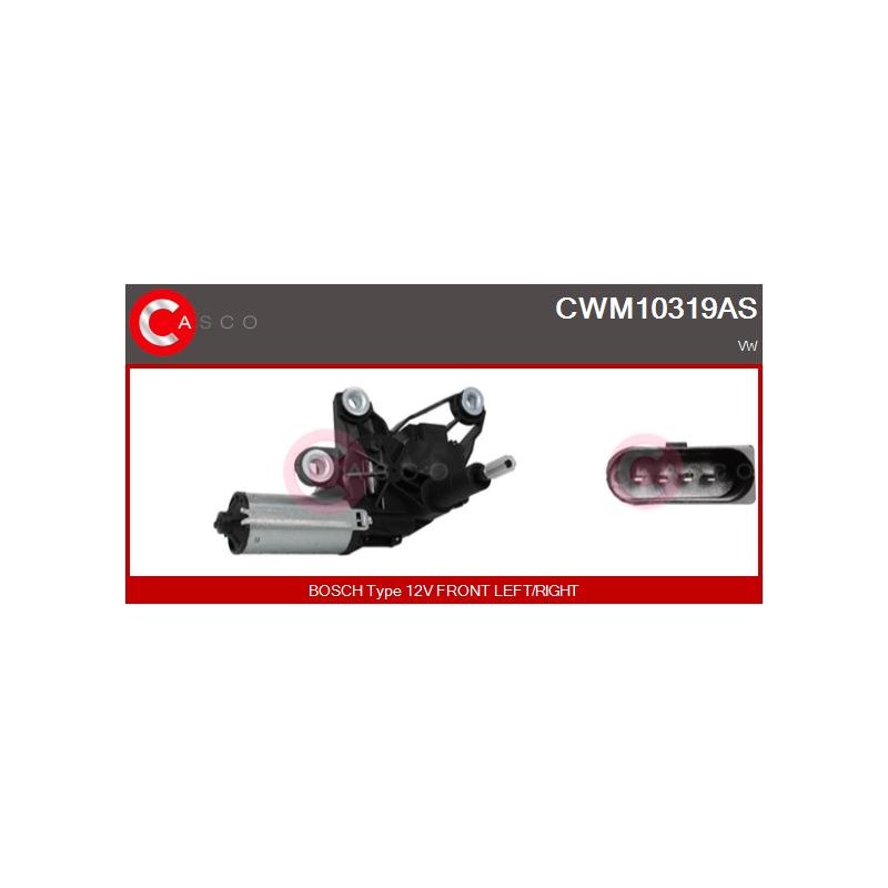 Moteur D'Essuie Glace Arrière Pour VW Caddy III 1T0955711 1T0955711C 1T0955711D