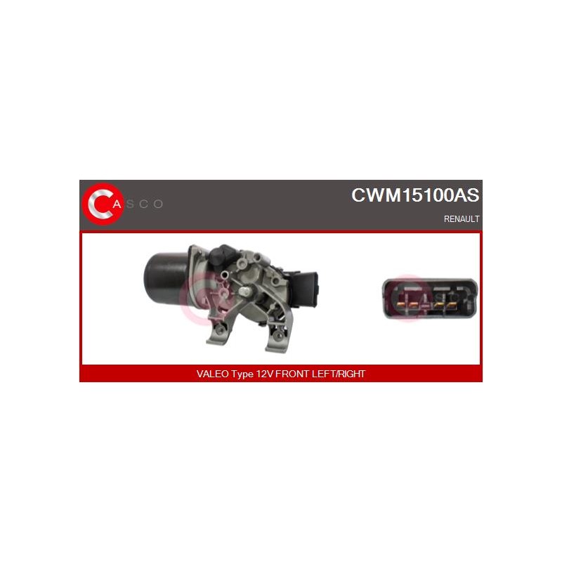 Moteur D'Essuie Glace Avant Pour Renault Clio III 53567502 54523631 54523631CWM