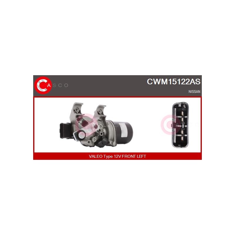 Moteur D'Essuie Glace Avant Pour Nissan Qashqai +2 I 28800JD900