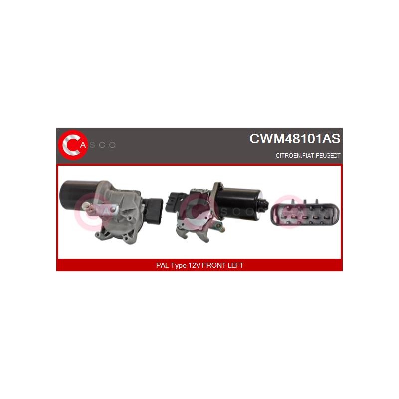 Moteur D'Essuie Glace Avant Pour Peugeot Fiat Ducato Citroën Jumper 77364080