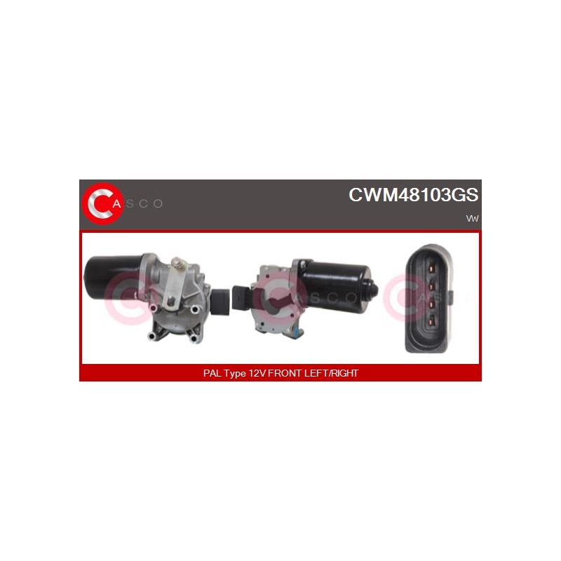 Moteur D'Essuie Glace Avant Pour VW Transporter V 7E1955113 7E1955113A